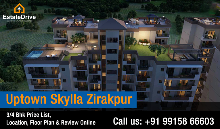 Uptown Skylla Zirakpur 3 Bhk/4 Bhk